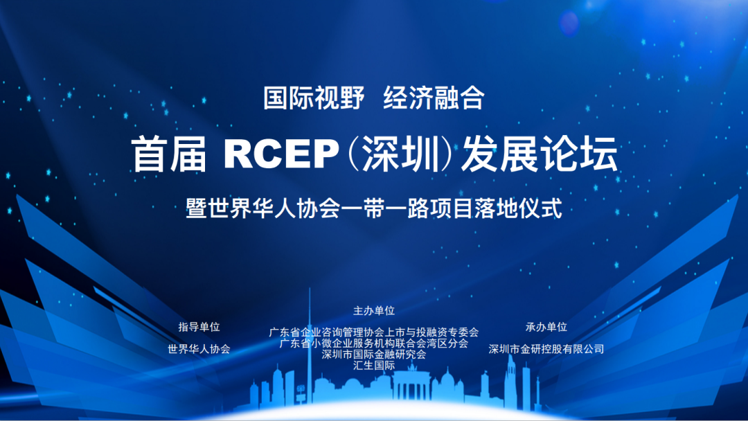 战略与商业模式首席专家徐春明受邀参加首届RCEP（深圳）发展论坛(图1)