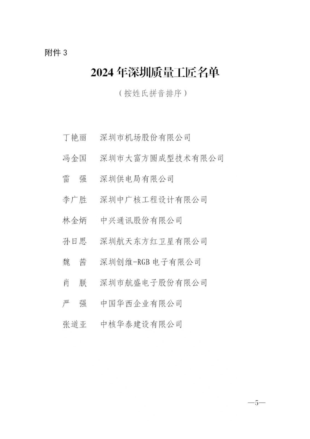 热烈祝贺我司董事长徐春明荣获第六届深圳质量领袖(图6)